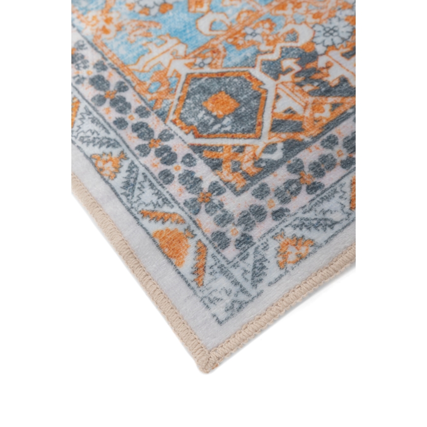 Oriëntaals vloerkleed DOVE-VINTAGE 160x220 cm 2600 g/m2 oranje