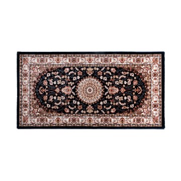 Oriëntaals vloerkleed DUBAI 80x150 cm 2300 g/m2 veelkleurig/blauw