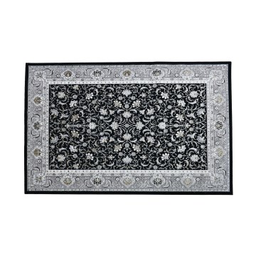 Oriëntaals vloerkleed GRECE 120x170 cm 2150 g/m2 zwart/grijs/wit