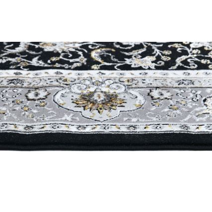 Oriëntaals vloerkleed GRECE 120x170 cm 2150 g/m2 zwart/grijs/wit
