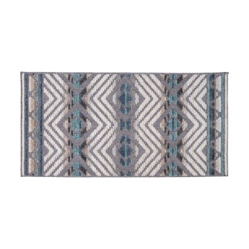 Oriëntaals vloerkleed NEPAL 160x230 cm blauw/grijs/crème