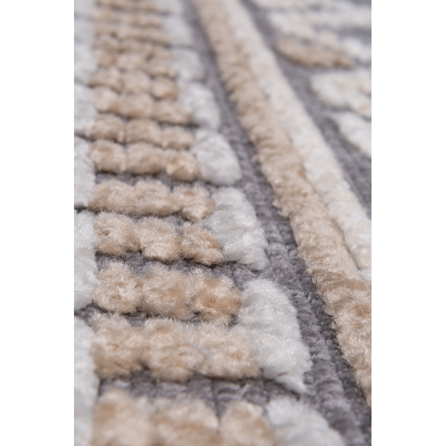 Oriëntaals vloerkleed NEPAL 80x153 cm grijs