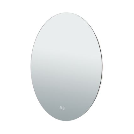LED Badkamer verwarmde wand spiegel met een achtergrondverlichting FOCUS LED/25W/230V 3000/4200/6000K diameter 60 cm IP44