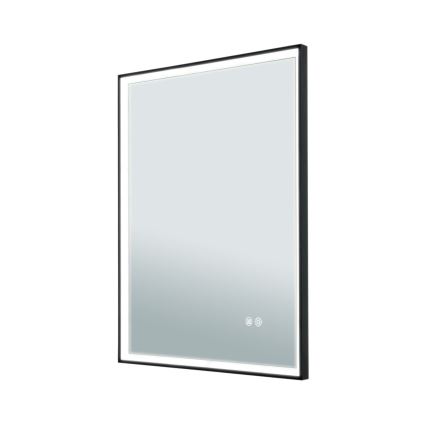 LED-verwarmde wandspiegel voor de badkamer met LED-achterverlichting FRAME LED/48W/230V 3000/4000/6000K 60x45 cm IP44
