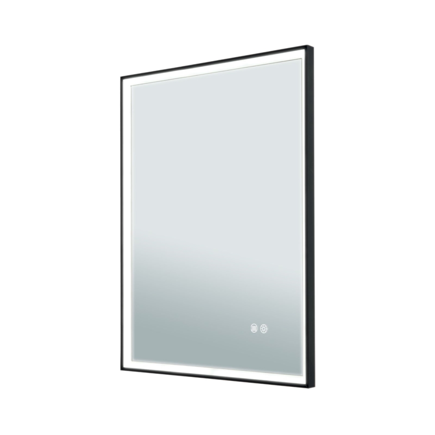 LED-verwarmde wandspiegel voor de badkamer met LED-achterverlichting FRAME LED/48W/230V 3000/4000/6000K 60x45 cm IP44