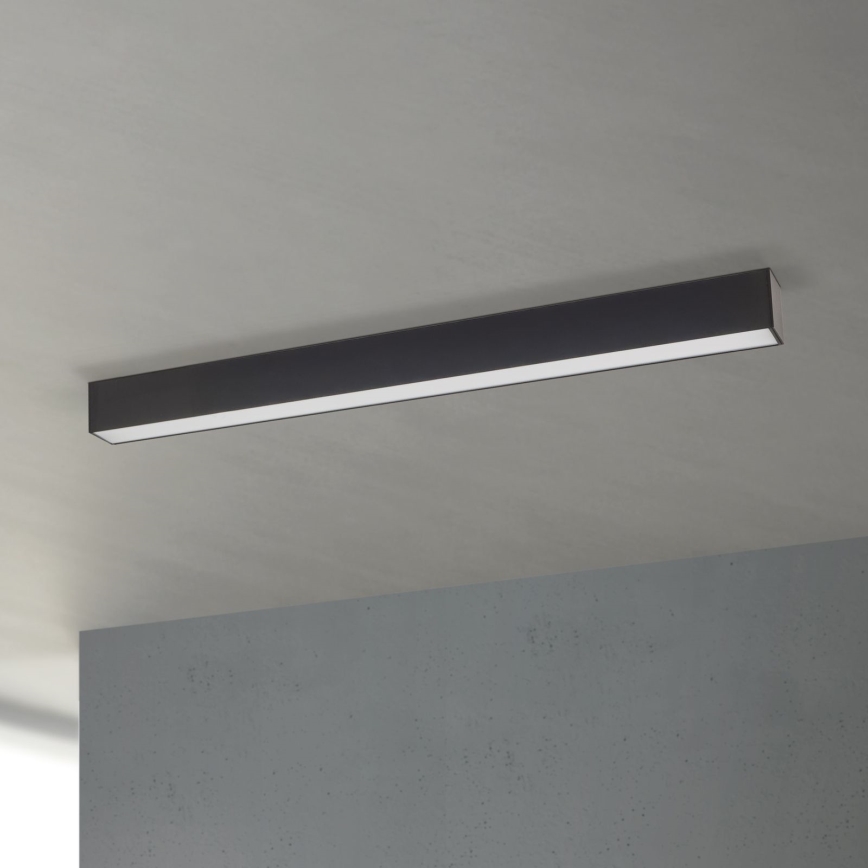 LED plafond- en hanglamp 2-in-1 PALKKI LED/38W/230V 3000/4000/5000K zwart