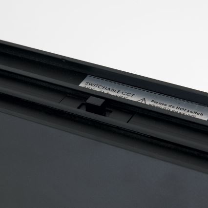 LED plafond- en hanglamp 2-in-1 PALKKI LED/38W/230V 3000/4000/5000K zwart