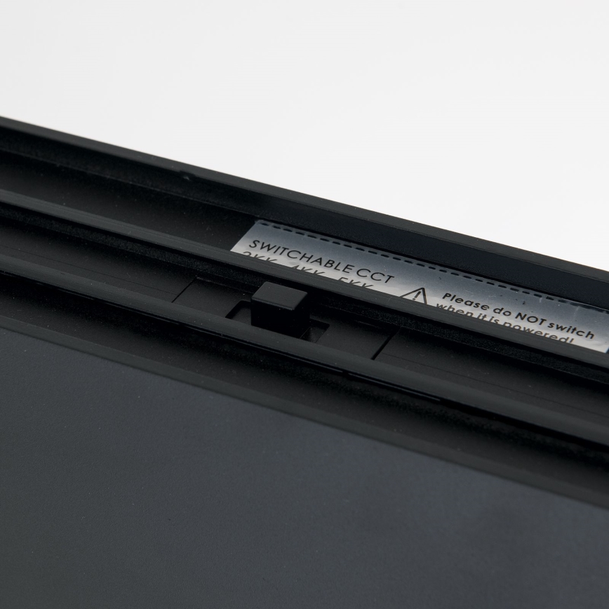 LED plafond- en hanglamp 2-in-1 PALKKI LED/38W/230V 3000/4000/5000K zwart