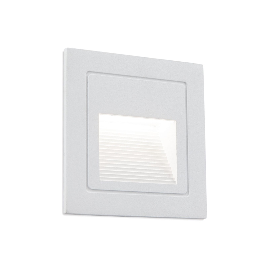 LED Inbouw lamp LORO LED/2W/230V IP65 wit