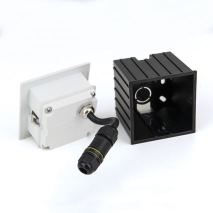 LED Inbouw lamp LORO LED/2W/230V IP65 wit