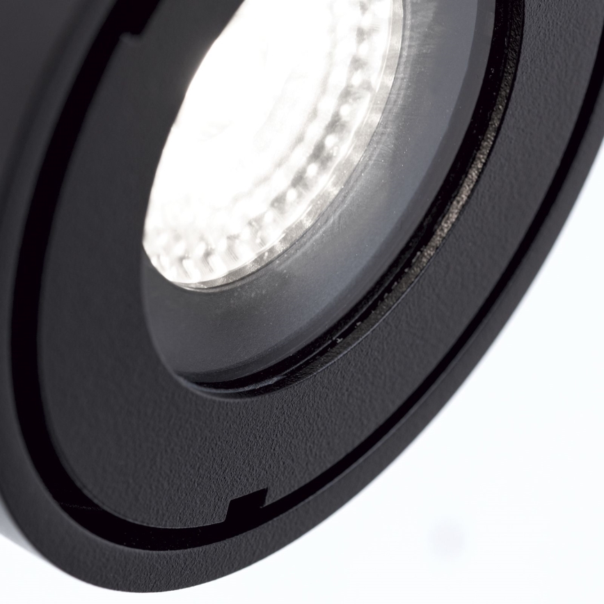 LED Dimbare Badkamer Inbouwspot HARVEY LED/15W/230V IP65 zwart