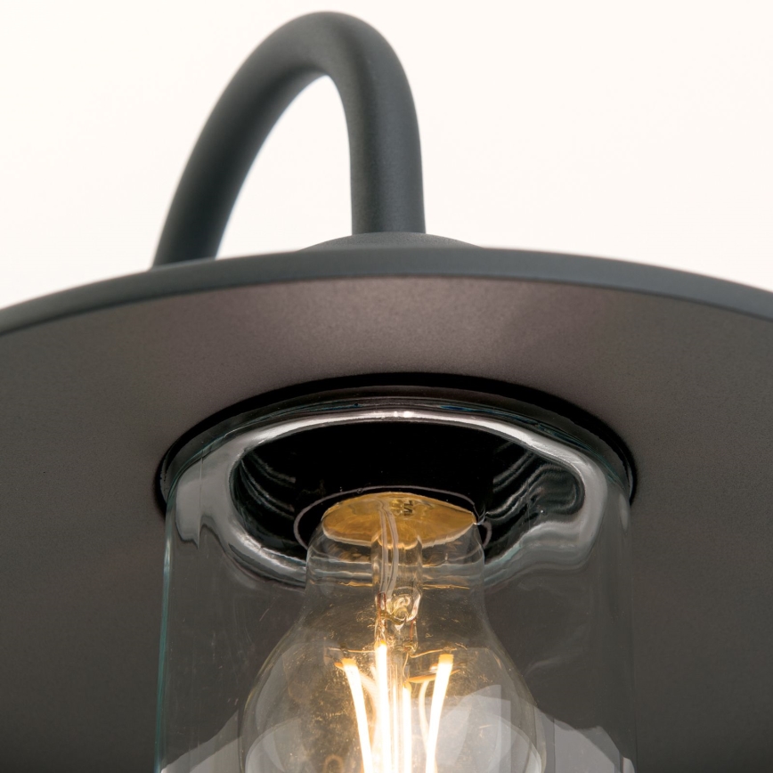 Buiten wandlamp EDWARD 1xE27/60W/230V IP44 zwart