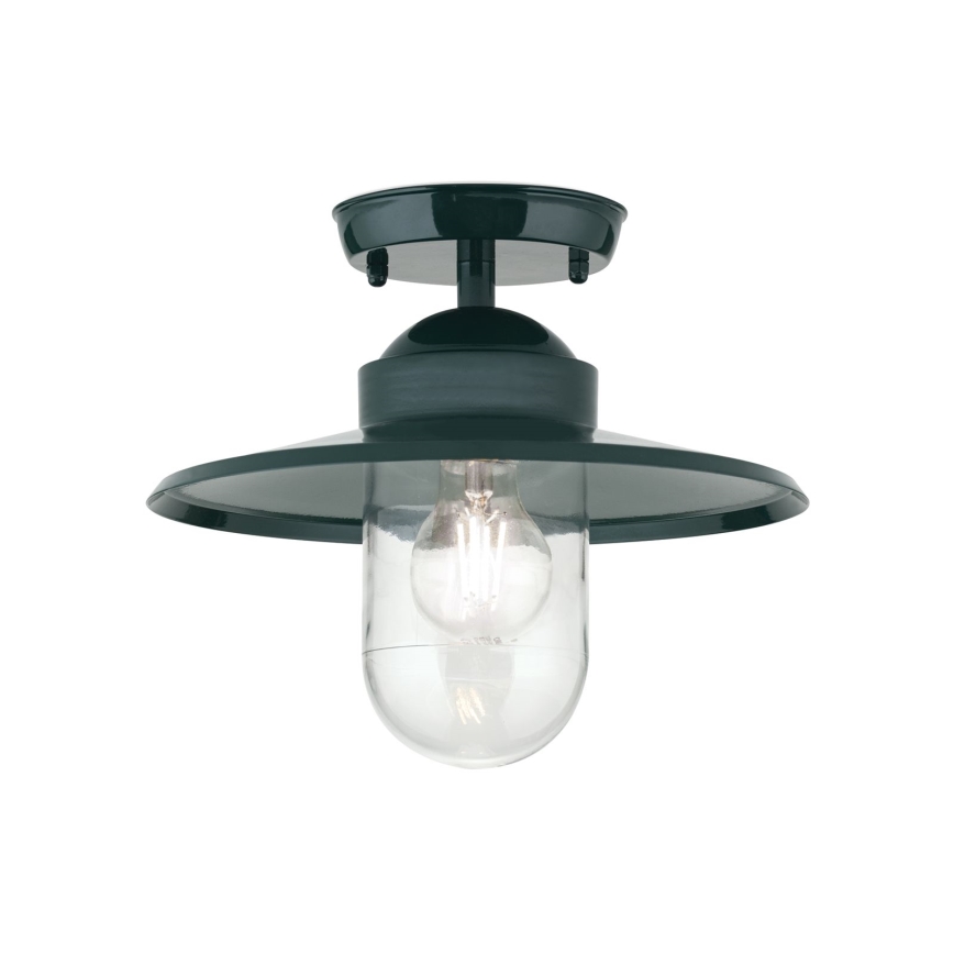 Hanglamp voor buiten EDWARD 1xE27/60W/230V IP44 groen