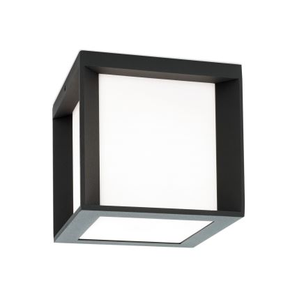 Buitenlamp HENRY 1xE27/15W/230V 16x16 cm IP44 antraciet