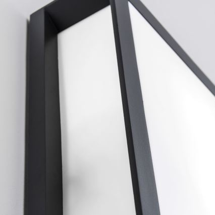 Buitenlamp HENRY 2xE27/15W/230V IP44 antraciet