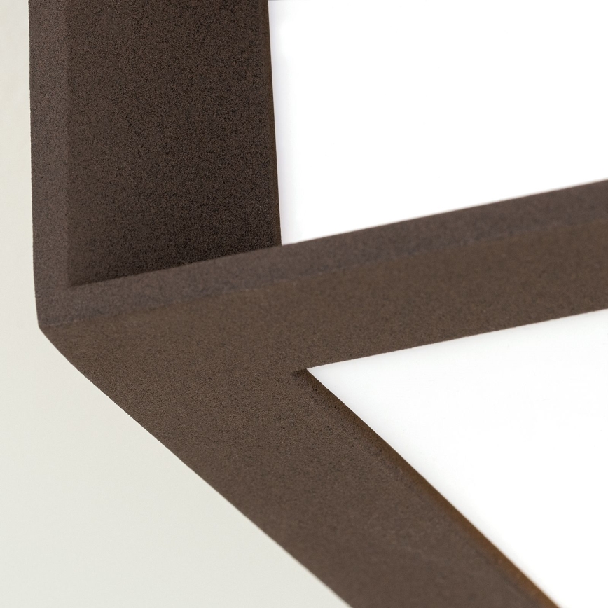 Buitenlamp HENRY 2xE27/15W/230V IP44 bruin