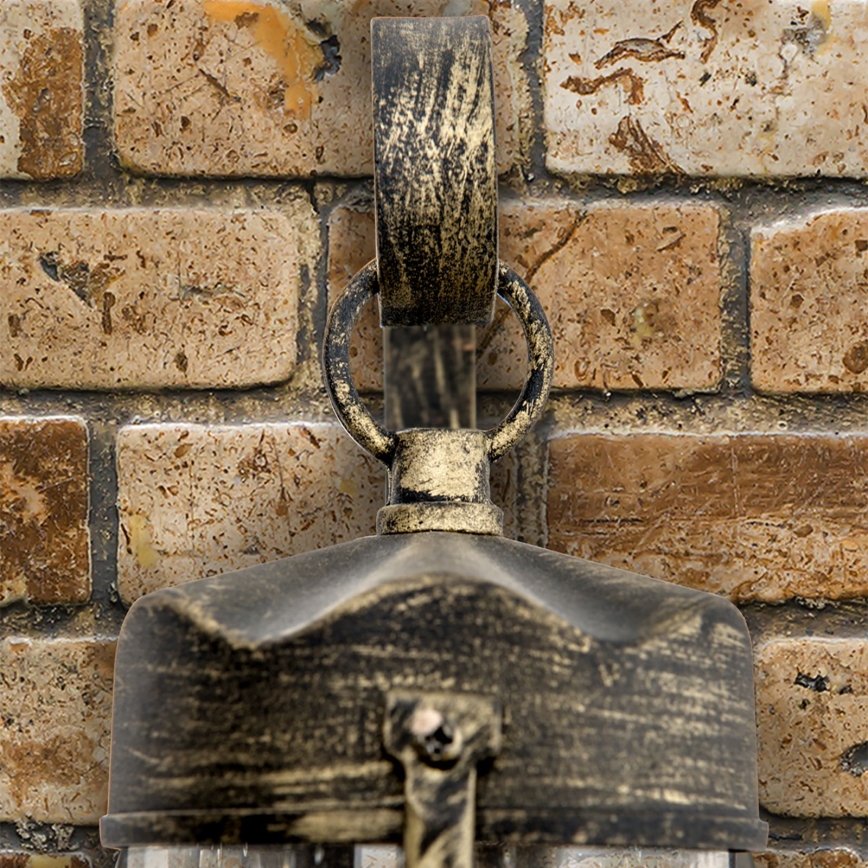 Buitenwandlamp TAVERNA 1xE27/60W/230V IP23 brons/patina