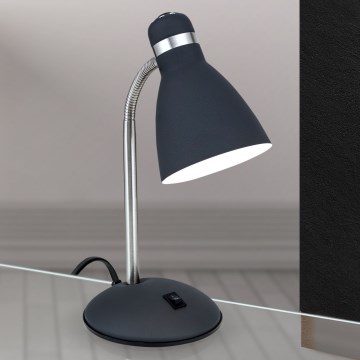 Orion - Bureaulamp SCHOOL 1xE27/40W/230V zwart/mat chroom