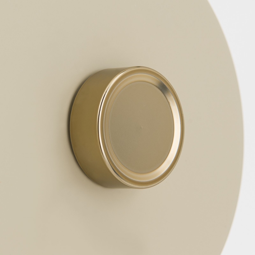 Dimbare flexibele wandlamp DOTTY 1xGU10/10W/230V beige/zwart