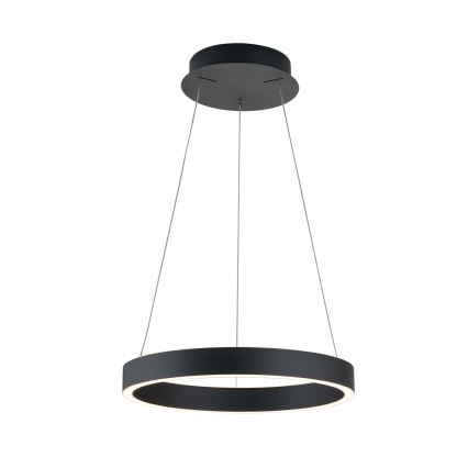 Orion - dimbare LED-hanglamp met kabel KOLK LED/40W/230V 2700/3000/4000K Ø 40 cm zwart