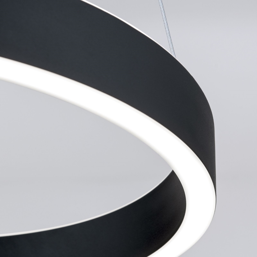 Orion - dimbare LED-hanglamp met kabel KOLK LED/40W/230V 2700/3000/4000K Ø 40 cm zwart