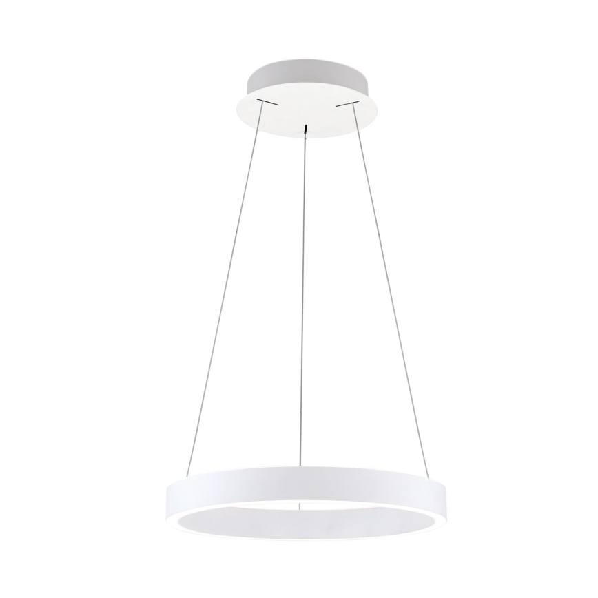 Dimbare LED-pendellamp aan kabel KOLK LED/40W/230V 2700/3000/4000K ø 40 cm wit