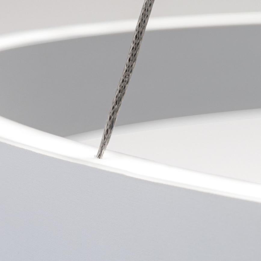 Dimbare LED-pendellamp aan kabel KOLK LED/40W/230V 2700/3000/4000K ø 40 cm wit