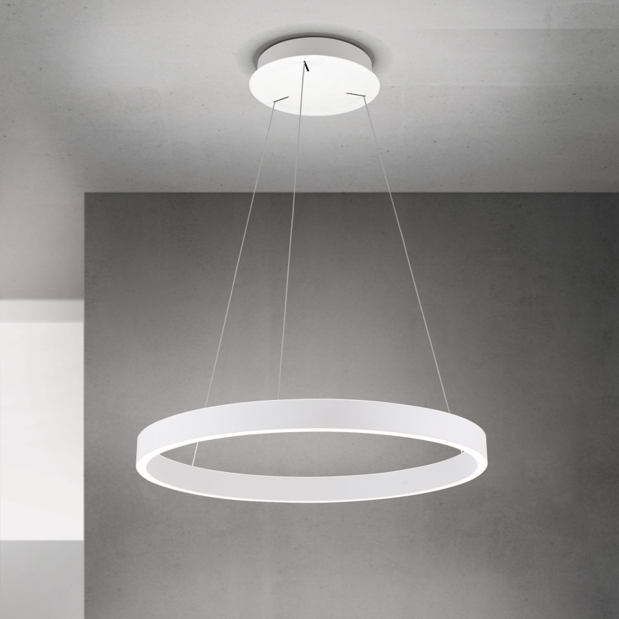 Orion - LED-dimbare hanglamp met kabel KOLK LED/60W/230V 2700/3000/4000K Ø 60 cm wit