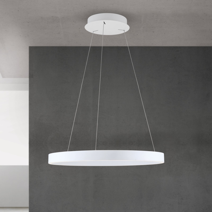Orion - LED-dimbare hanglamp met kabel KOLK LED/60W/230V 2700/3000/4000K Ø 60 cm wit