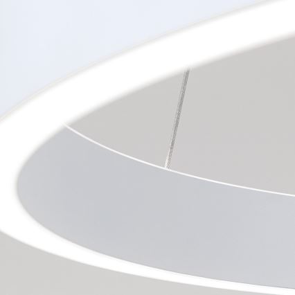 Orion - LED-dimbare hanglamp met kabel KOLK LED/60W/230V 2700/3000/4000K Ø 60 cm wit