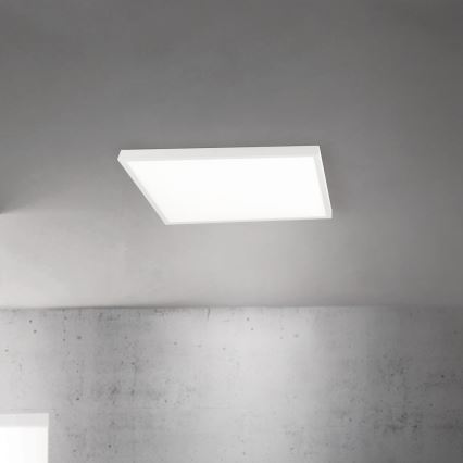 LED dimbare plafondlamp DISC LED/46W/230V 2700/3000/4000K 59x59 cm wit