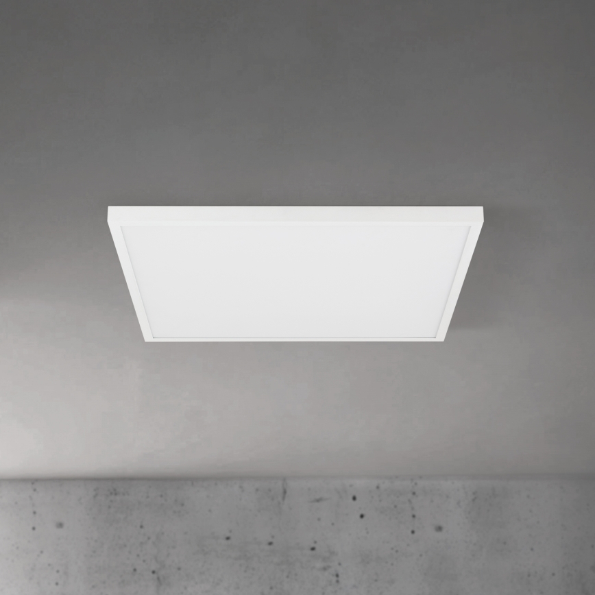 LED dimbare plafondlamp DISC LED/46W/230V 2700/3000/4000K 59x59 cm wit