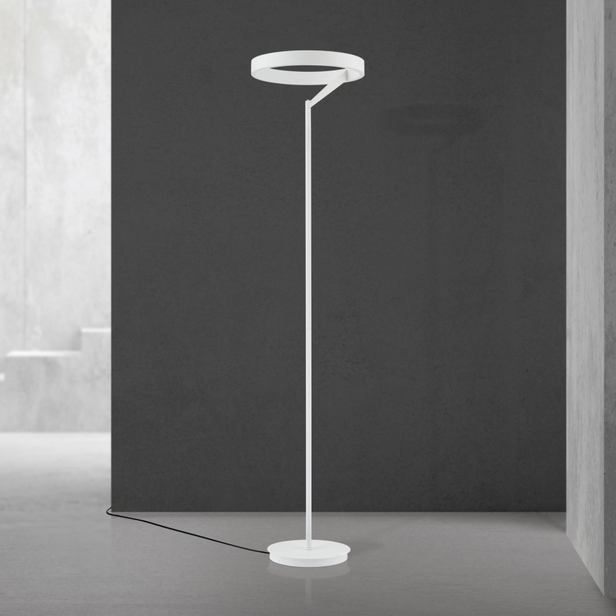 Dimbare LED-staande lamp KOLK LED/40W/230V 2700/4000K wit