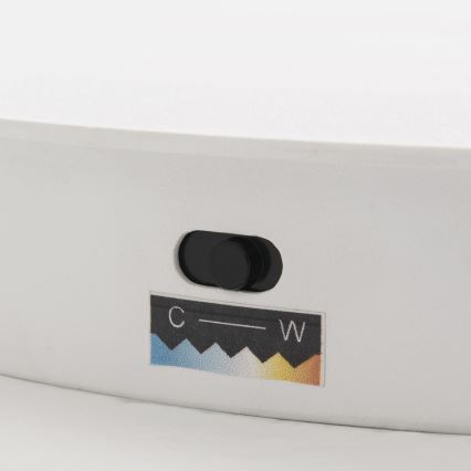 Dimbare LED-staande lamp KOLK LED/40W/230V 2700/4000K wit