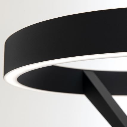 Dimbare LED-staande lamp KOLK LED/40W/230V 2700/4000K zwart