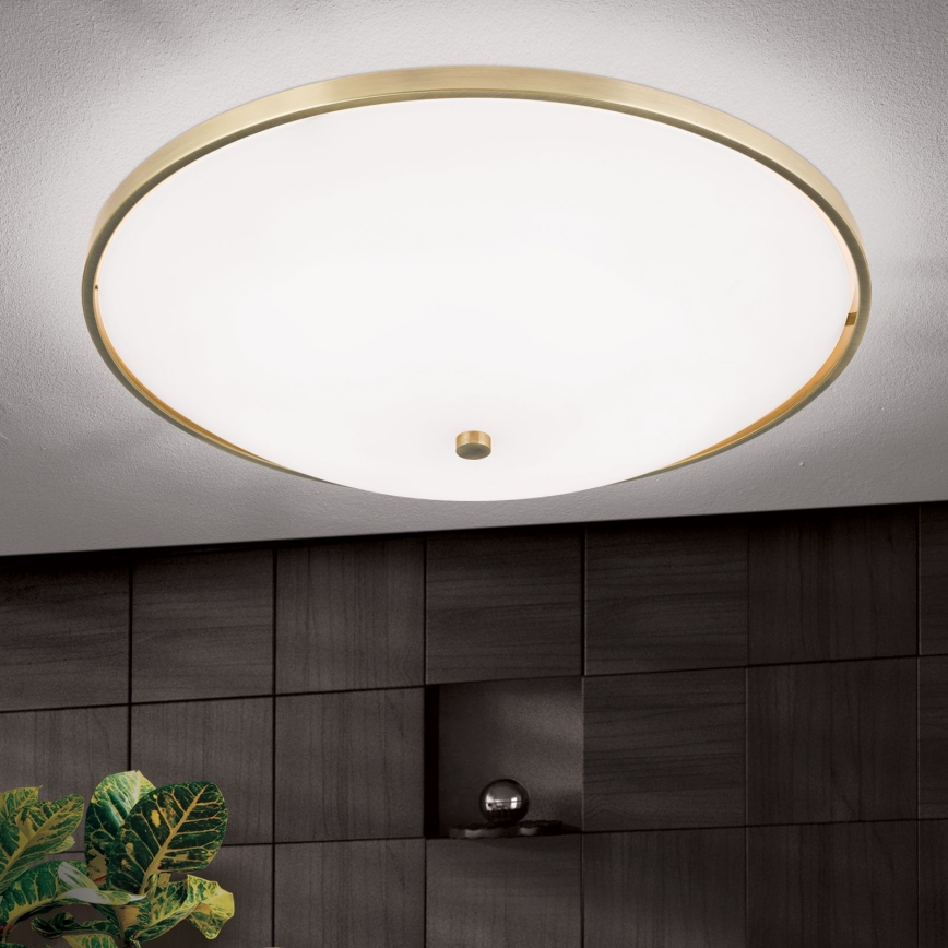 Plafondlamp AIDA 5xE27/60W/230V diameter 56,5 cm messing