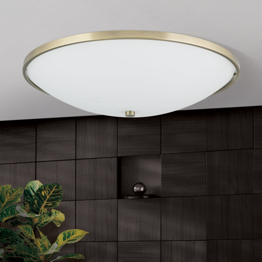 Plafondlamp AIDA 5xE27/60W/230V diameter 56,5 cm messing
