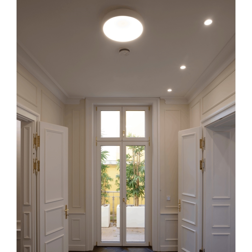 Dimbare LED plafondlamp VENUS LED/50W/230V diameter 61 cm wit