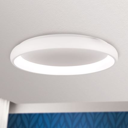 Dimbare LED plafondlamp VENUS LED/50W/230V diameter 61 cm wit