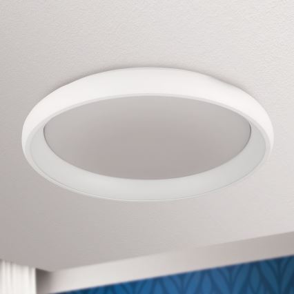 Dimbare LED plafondlamp VENUS LED/50W/230V diameter 61 cm wit