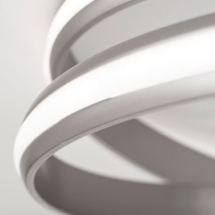 Dimbare LED Plafondlamp CIRCUS LED/30W/230V zilver