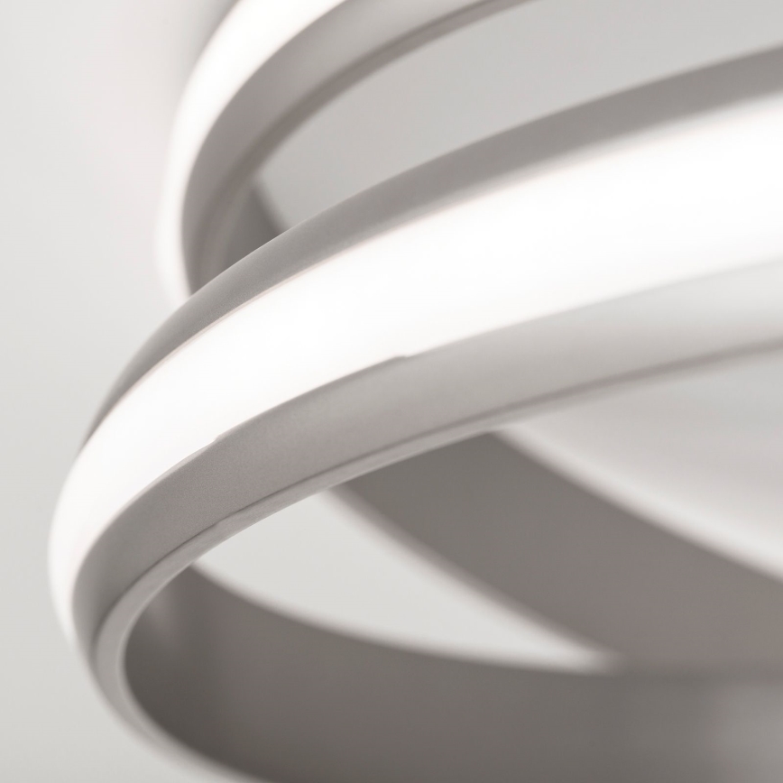 Dimbare LED Plafondlamp CIRCUS LED/30W/230V zilver