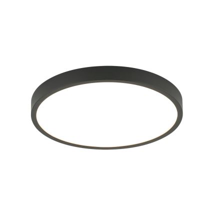 LED Plafondlamp BULLY LED/24W/230V diameter 24 cm zwart