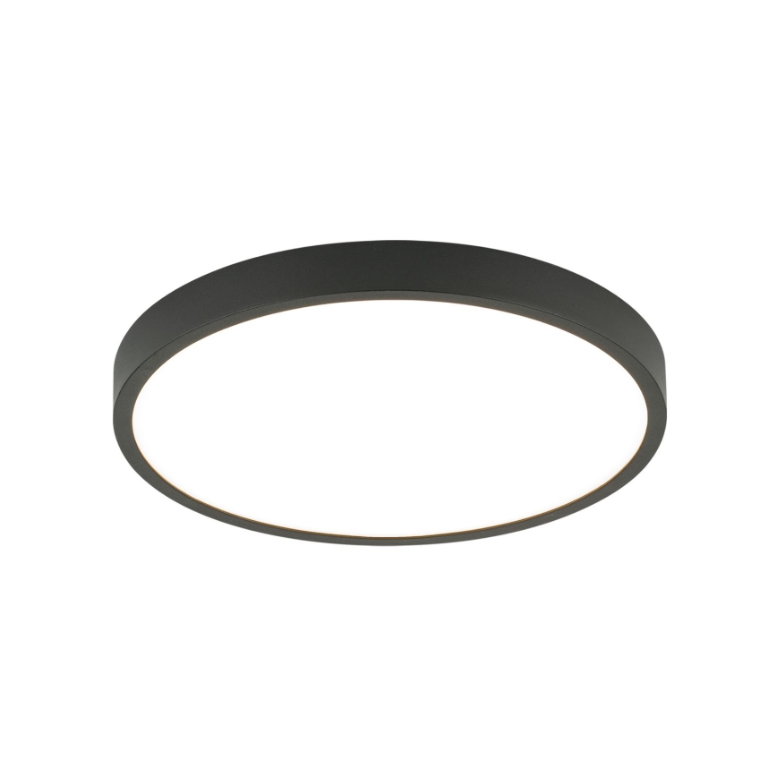 LED Plafondlamp BULLY LED/24W/230V diameter 24 cm zwart