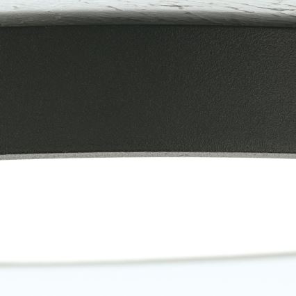LED Plafondlamp BULLY LED/24W/230V diameter 24 cm zwart
