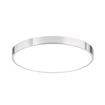 LED Plafondlamp BULLY LED/28W/230V diameter 28 cm glanzend chroom
