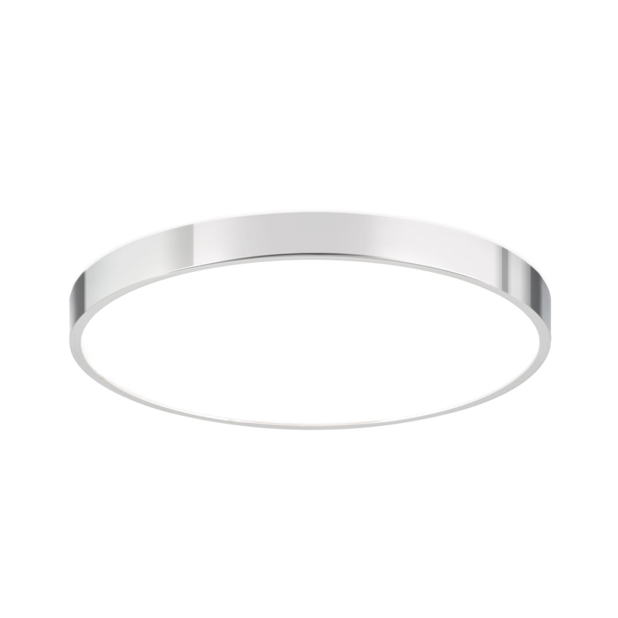 LED Plafondlamp BULLY LED/28W/230V diameter 28 cm glanzend chroom