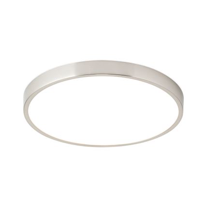 LED Plafondlamp BULLY LED/28W/230V diameter 28 cm mat chroom