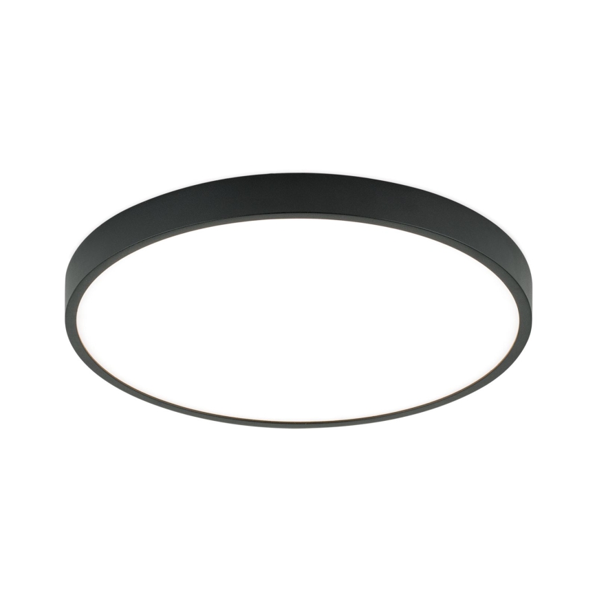 LED Plafondlamp BULLY LED/28W/230V diameter 28 cm zwart