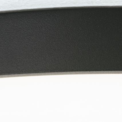LED Plafondlamp BULLY LED/28W/230V diameter 28 cm zwart